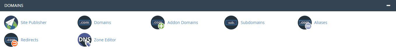 cPanel Domains