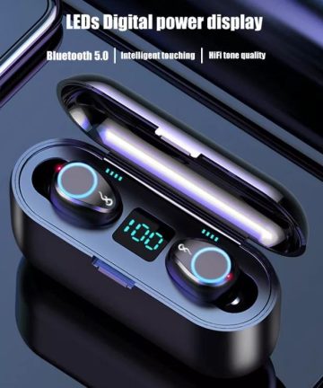 Bluetooth 5.0 Headset TWS Wireless Earphones Mini Earbuds IPX6 Stereo Headphones