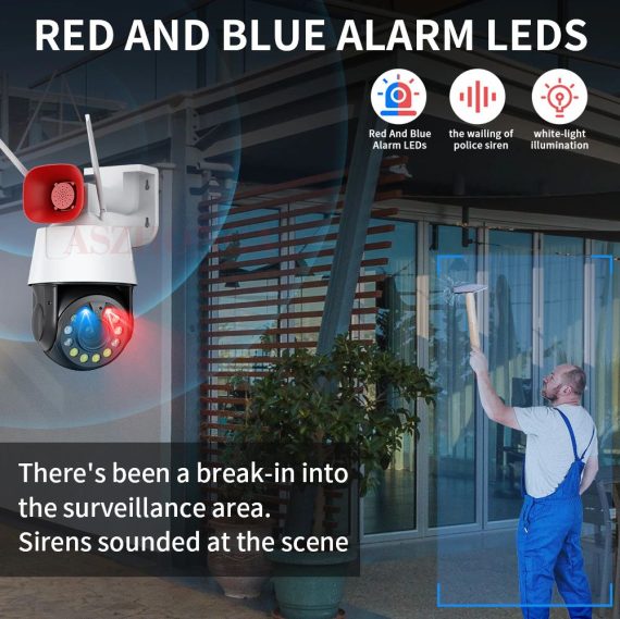 CCTV Security Camera IP WIFI 33X Zoom