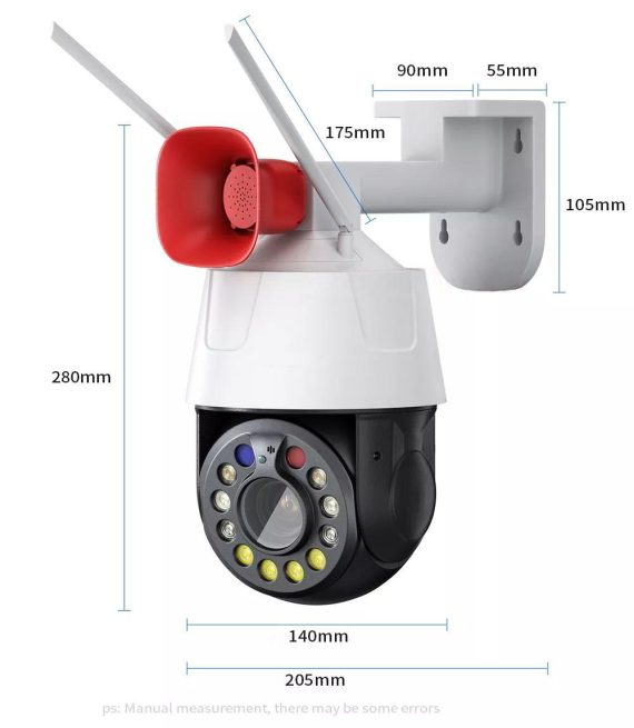 CCTV Security Camera IP WIFI 33X Zoom