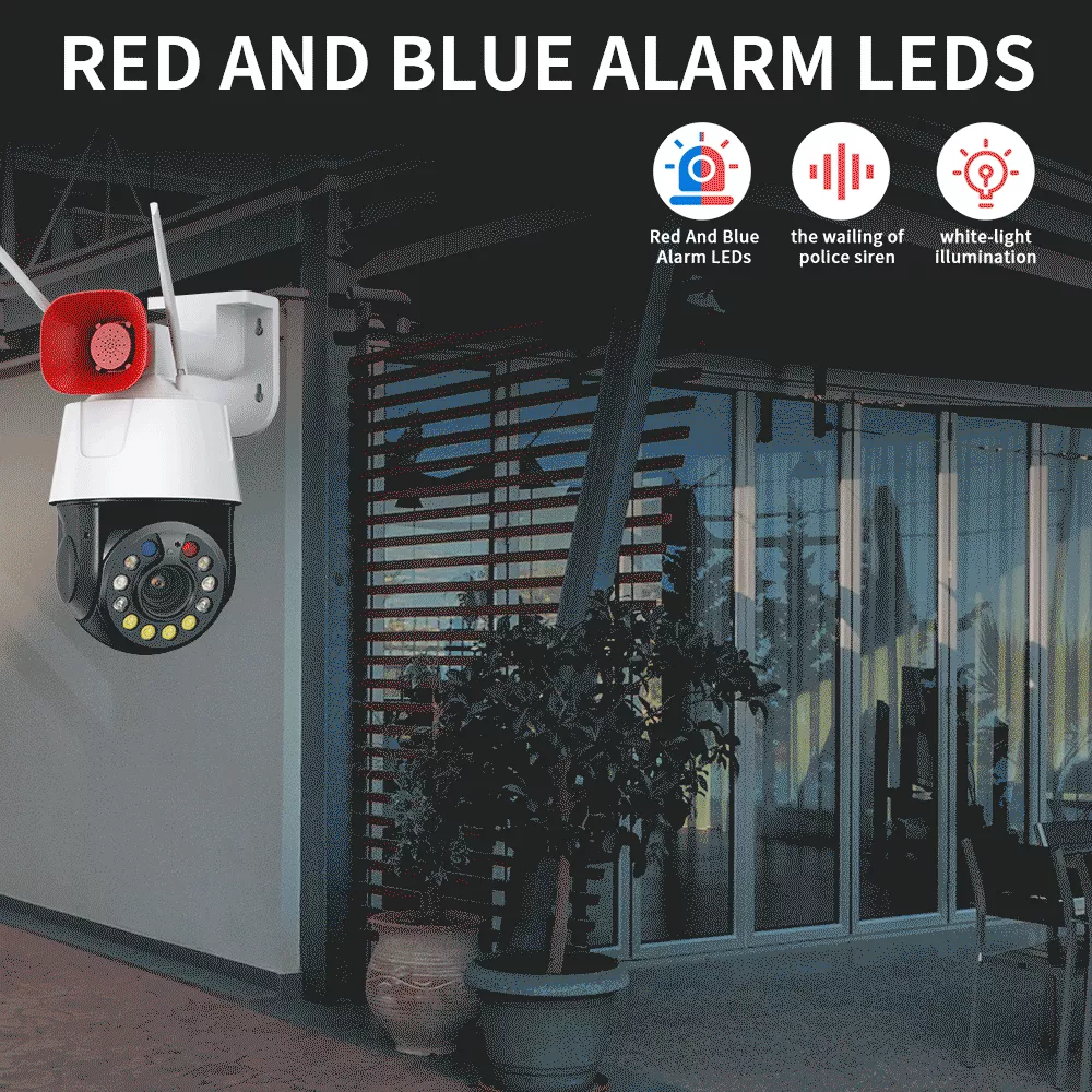CCTV Security Camera IP WIFI 33X Zoom