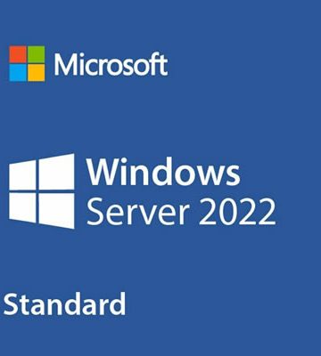 Microsoft Windows Server 2022 Standard 1-PC DVD + Sticker Key