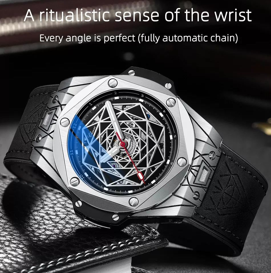 Watch Luxury Waterproof Automatic Wristwatch Mechanical Watch