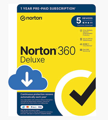 Norton 360 Deluxe 5 Devices