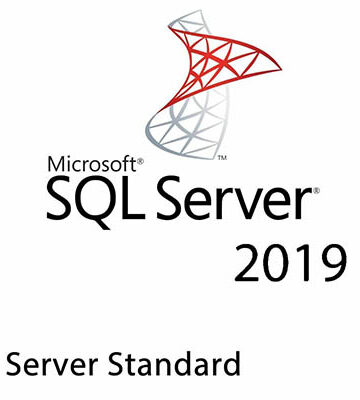 Microsoft SQL Server 2019 Standard DVD + Sticker Key
