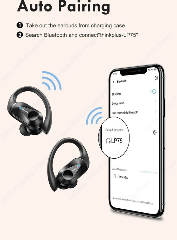 Lenovo LP75 Bluetooth 5.3