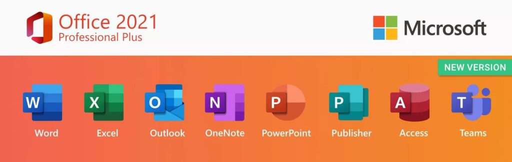 Microsoft Office 2021 Prof Plus New Version