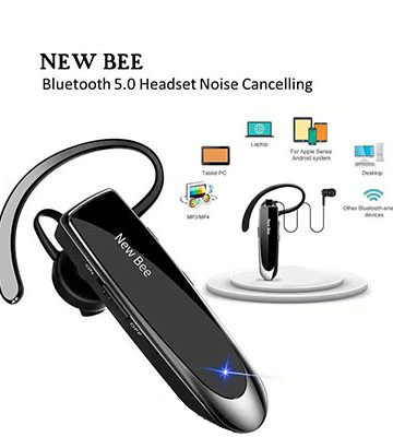 NEW BEE Headphone Headset Hands-Free