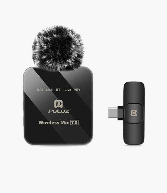 PULUZ Microphone for Android & iPhone Portada