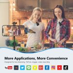 PULUZ Wireless Lavalier Microphone for iPhone