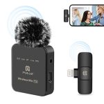 PULUZ Wireless Lavalier Microphone for iPhone