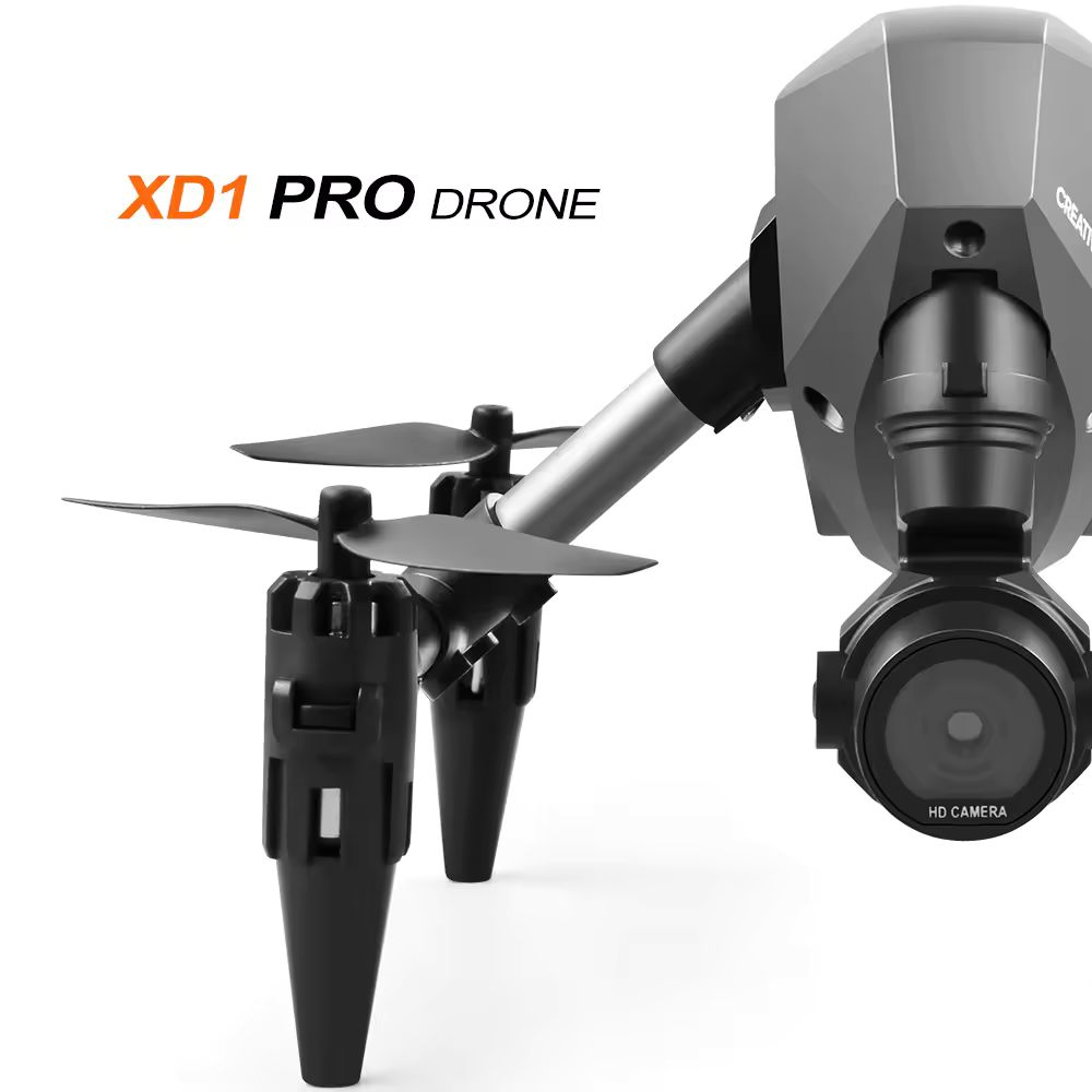 XD1 Mini Pro Drones Dual Camera Full HD 4K Quadcopter foldable 100M Anti-Shaking04