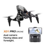 XD1 Mini Pro Drones Dual Camera Full HD 4K Quadcopter foldable 100M Anti-Shaking05