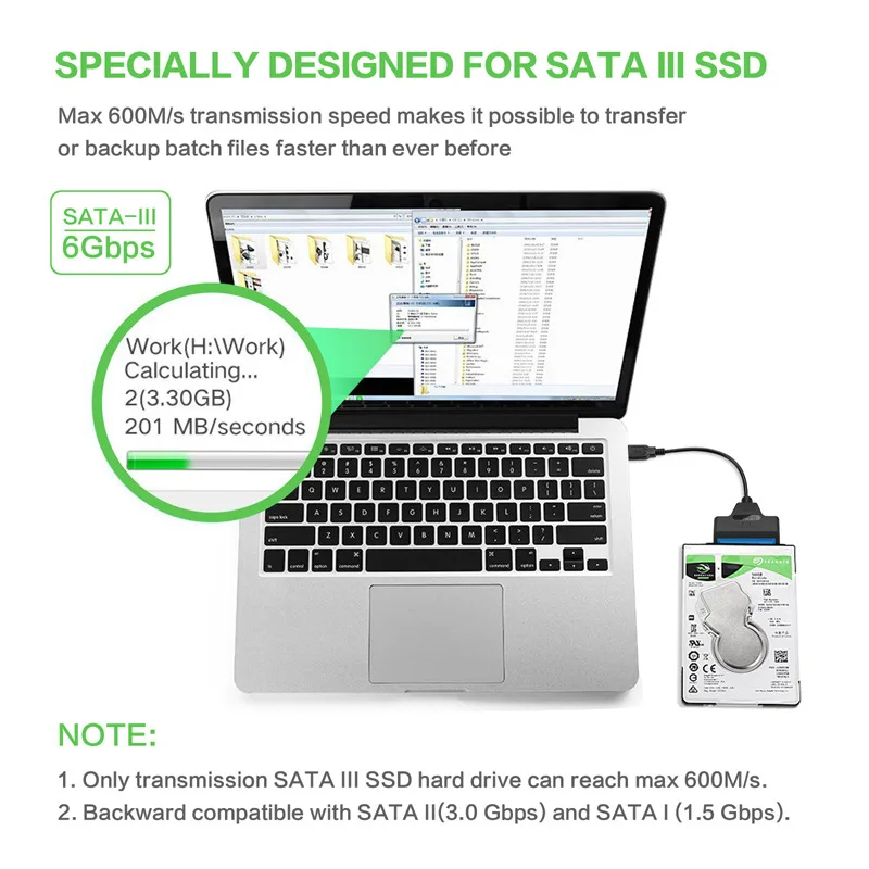 Adapter Cable 2 in 1 SATA to USB 3.0-Type-C-06