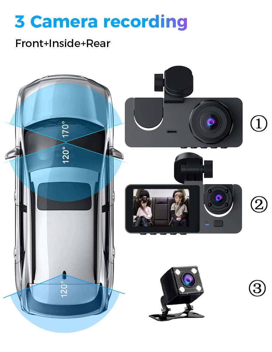 Car Camera Full HD Video Recorder -03