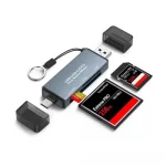 Card Reader 3-in-1 Micro SD CF-400