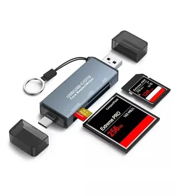 Card Reader SD CF USB 3.0 type C