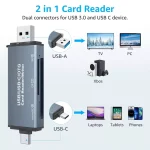 Card Reader 3-in-1 Micro SD CF02