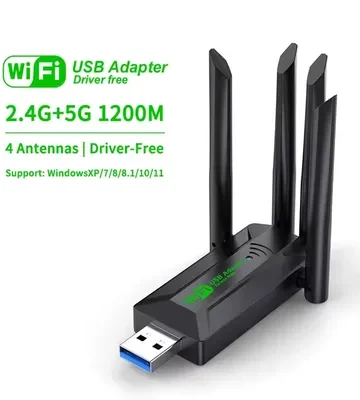 1200Mbps WiFi USB Adapter