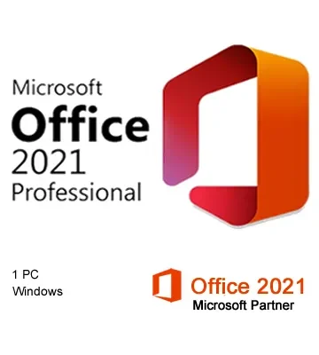 Microsoft Office Pro Plus 2021 1-PC Product Key in Box