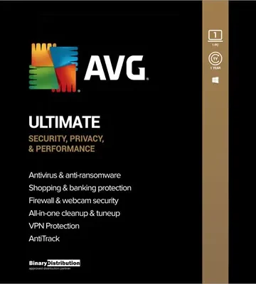 AVG Ultimate 1 Device 1 Year Global Key